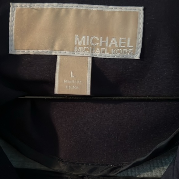 Michael Kors Navy Blue Trench - Picture 2 of 5